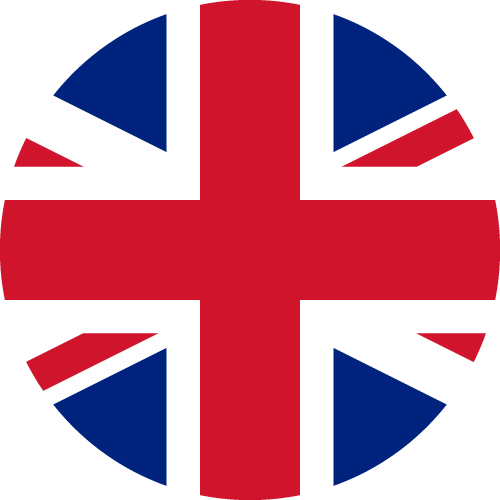 Engelse vlag rond
